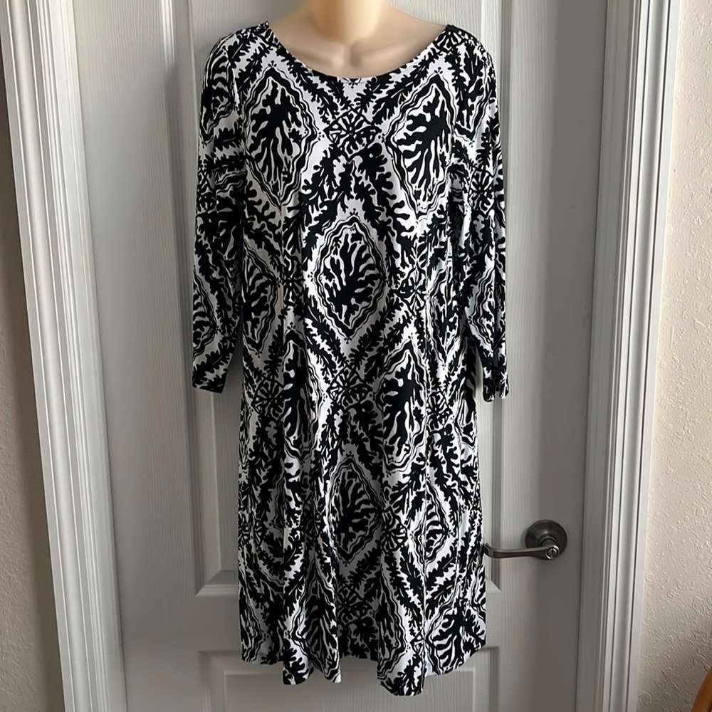 Lilly Pulitzer Ophelia Dress-Onyx Reef-Size L